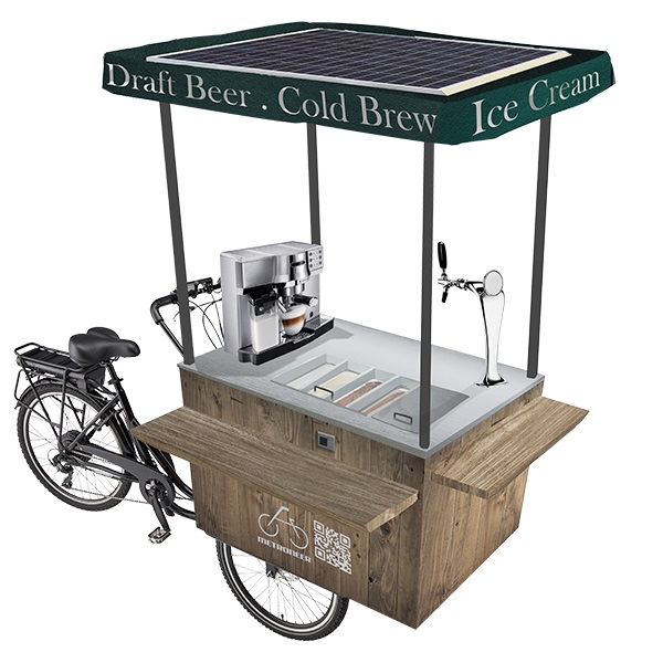 Elektrisches Lastenfahrrad - Trike Vendor